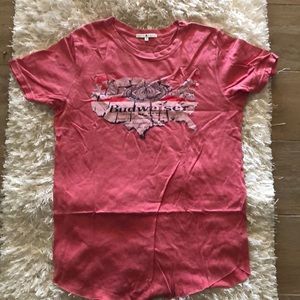 Vintage Junk Food Budweiser T-shirt.